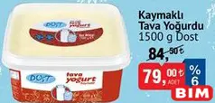 DOST KAYMAKLI TAVA YOĞURDU 1500 G